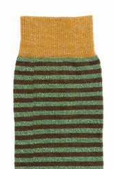 Calcetines Tabaco Rayas
